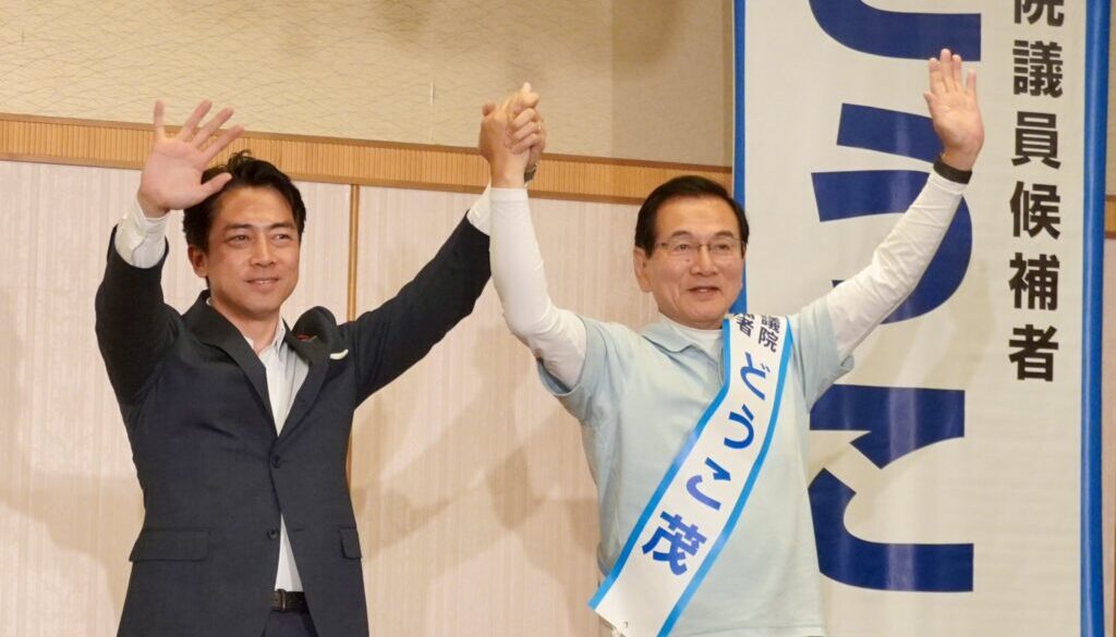参院選 どうこ茂 小泉進次郎